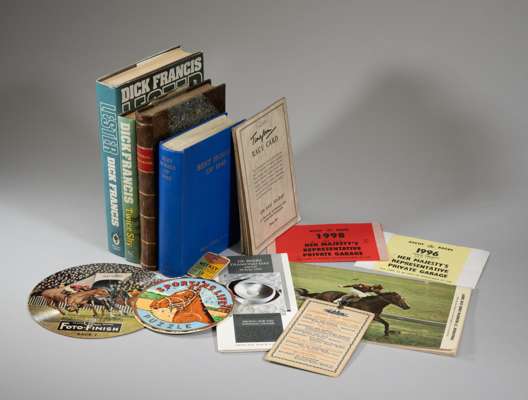 Collection of Horse racing books, racecards and ephemera,
 books: comprising: Phil Bull's Best Horses of 1946, good condition; Volume 1 of the General