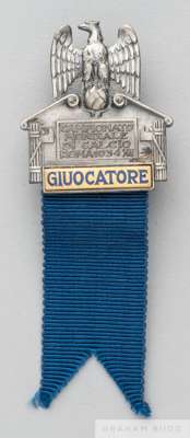 FIFA 1934 World Cup player's badge