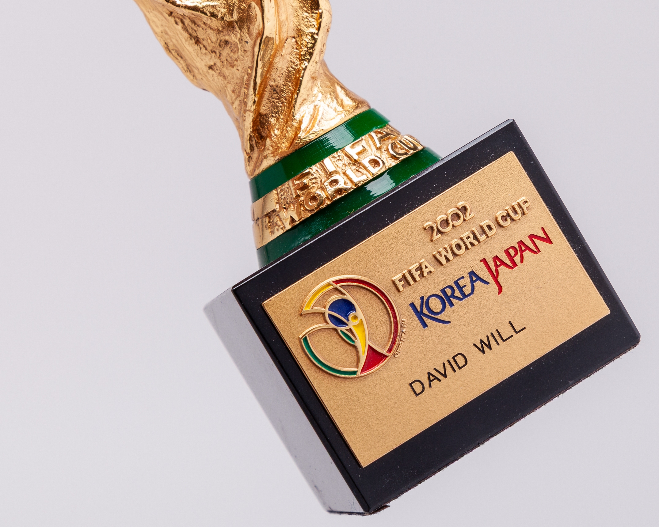 David Will - Korea/Japan 2002 FIFA World Cup miniature replica