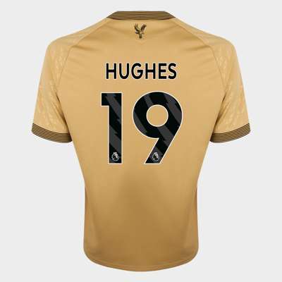 Will Hughes No.19 Crystal Palace v. Brighton (Away) match worn shirt