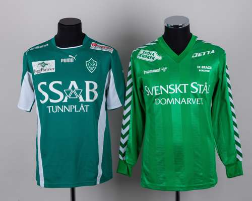 Green No.14 IK Brage long-sleeved shirt