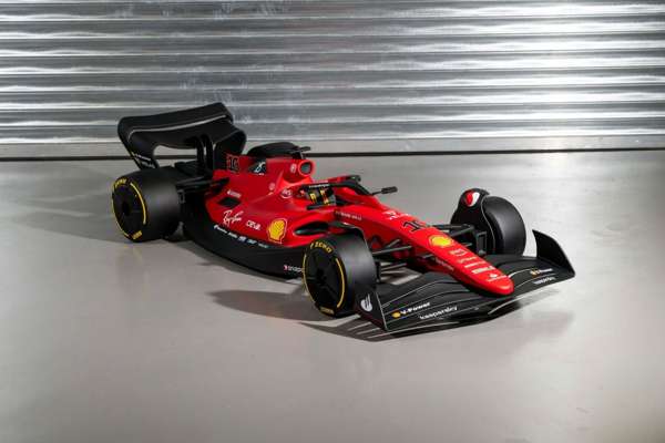 Charles Leclerc 2022 Ferrari SF75 Half Scale Sculpture