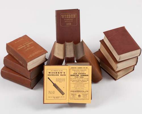 John Wisden's Cricketers' Almanack for 1930 to 1940 inclusive