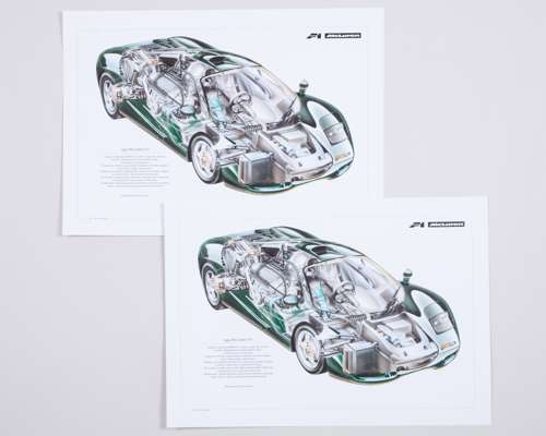 1994 McLaren F1 Prints