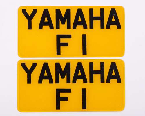 Yamaha OX99-11 Prototype Plates