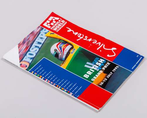 1992 British Grand Prix Signed Official Programme