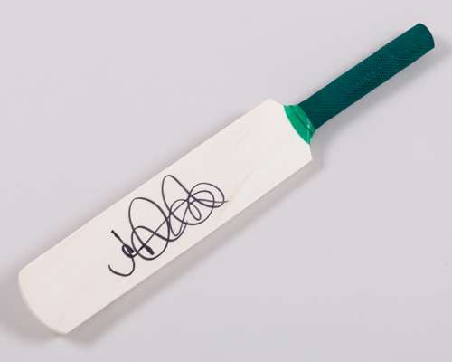 Joe Root signed mini cricket bat