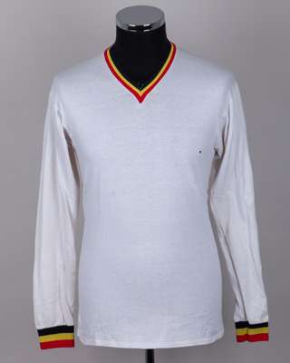 White No.6 Belgium Youth long-sleeved shirt, 1973