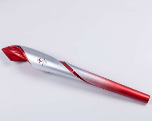 An official 2022 Beijing Winter Olympics torch