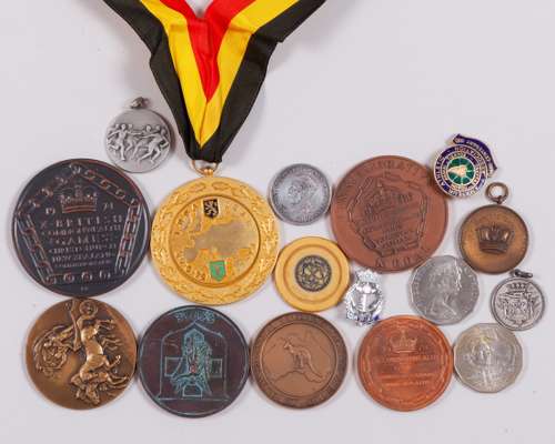 Cyril A. Sinfield collection of athletic medals