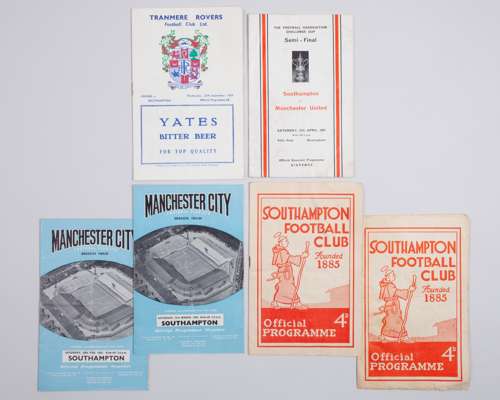 Southampton v. Manchester United programme 27th April 1963