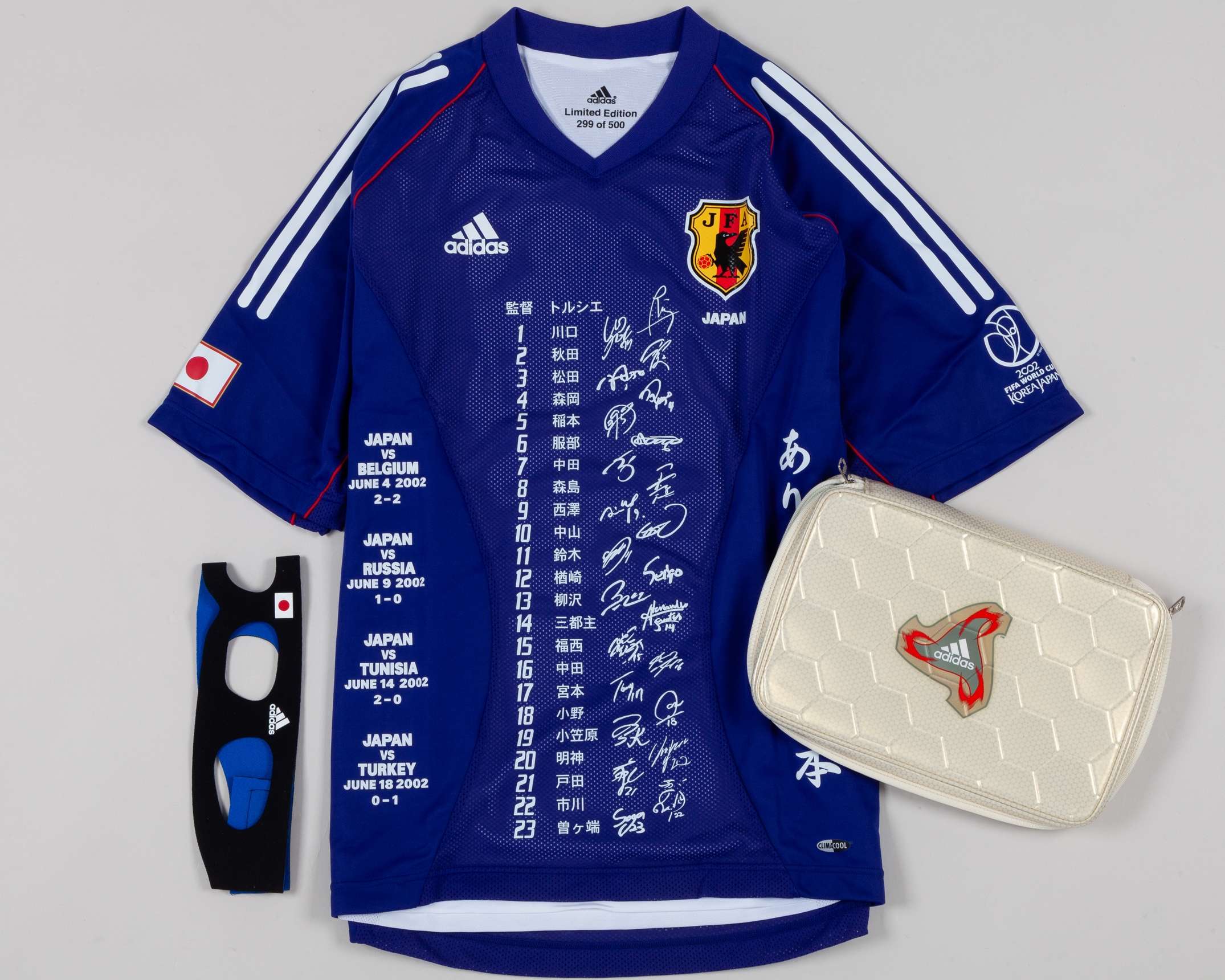 Japan World Cup 2002 a limited edition Japan commemorative shirt