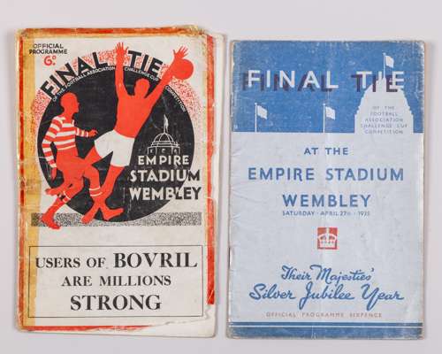 Portsmouth v Manchester City F.A.Cup Final match programme, 28th April 1934