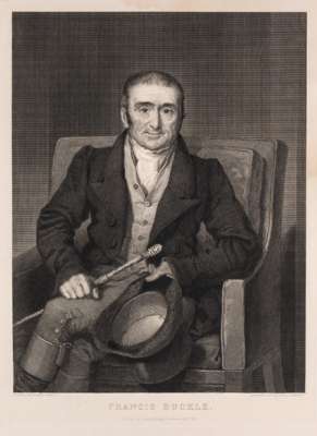 After Richard Jones PORTRAIT OF THE JOCKEY FRANCIS BUCKLE engraving by William C. Edwards, 
 this example inscribed in ink Proof, published by Samuel 