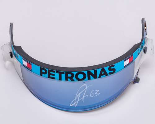 George Russell 2024 Signed Canadian Grand Prix Weekend Used Visor