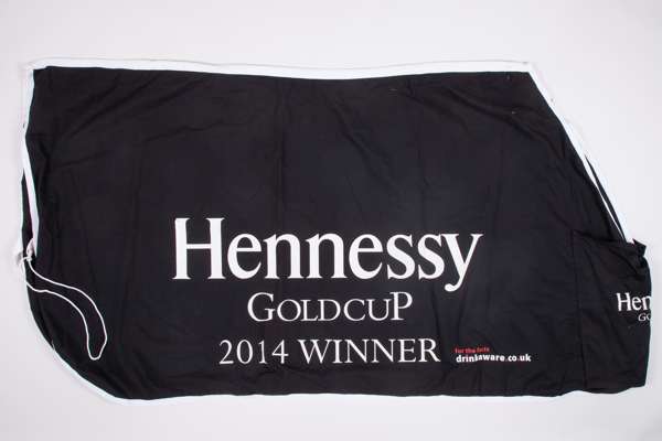 A collection of memorabilia relating to the racehorse Many Clouds