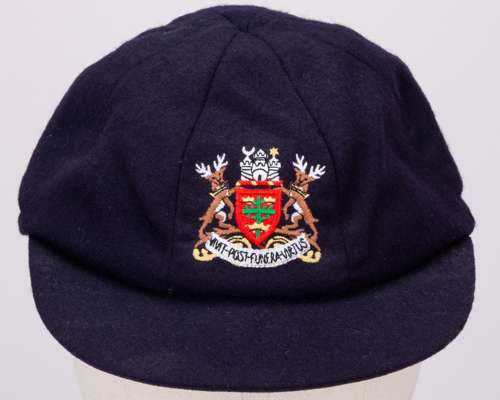 Kevin Cooper blue Nottinghamshire County Cricket Club cap