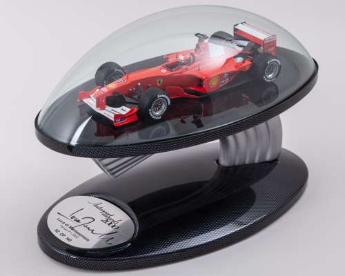 Luca di Montezemolo Signed 2000 Autosport Awards Limited Edition Display