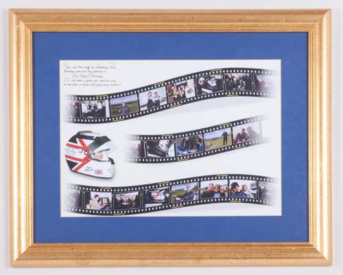 Nigel Mansell Framed Print