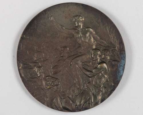 A 1936 Berlin Olympic Games bronze medal designed by Professor Giuseppe Cassioli