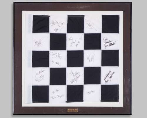 Nazareth 1993 PPG Cup Champion Signed Framed Display