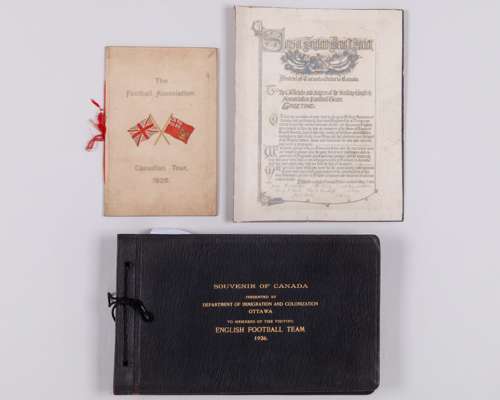 Football Association Canadian Tour Itinerary booklet, 1926