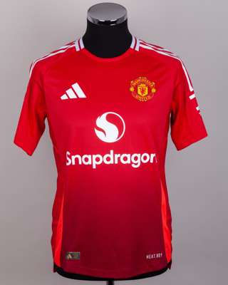 Christian Eriksen red No.14 Manchester United short-sleeved shirt