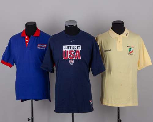 Three tops relating to USA 94 World Cup