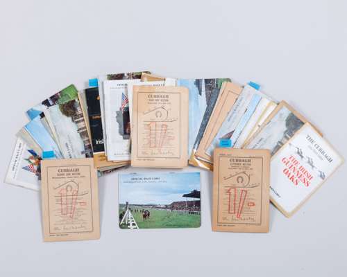 A collection of 43 racecards for Irish Classic races in the 1960s