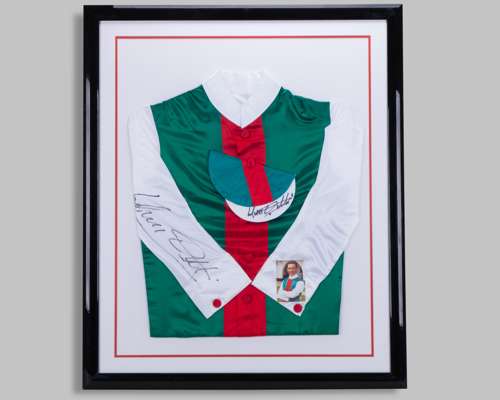 A set of Frankie Dettori signed racing silks