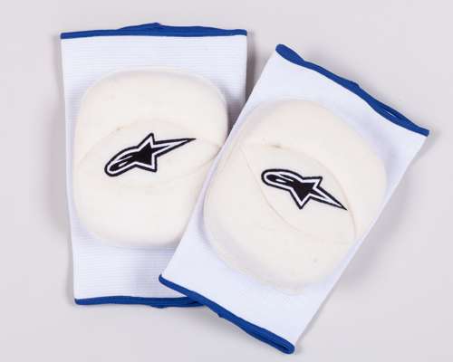 Rubens Barrichello 2009 Brawn GP Used Knee Pads