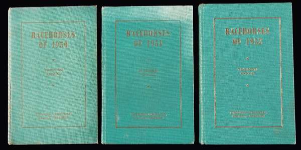 Timeform: Racehorses of 1950, rare, exceptionally clean internally, all intact including order form and portraits of important horses, covers & spine 