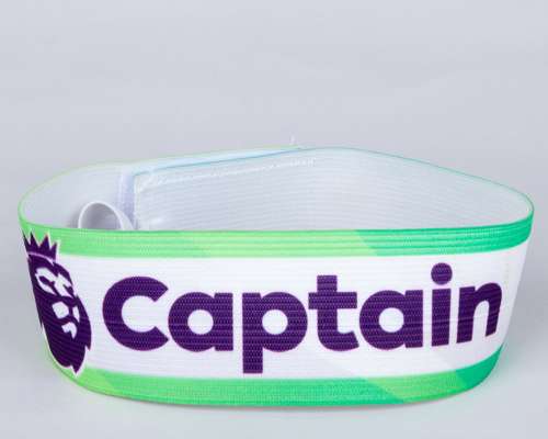 Marc Guéhi match worn captain's armband Crystal Palace v. Aston Villa