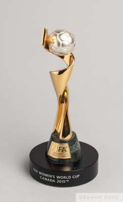 FIFA Women's 2015 Canada World Cup miniature trophy