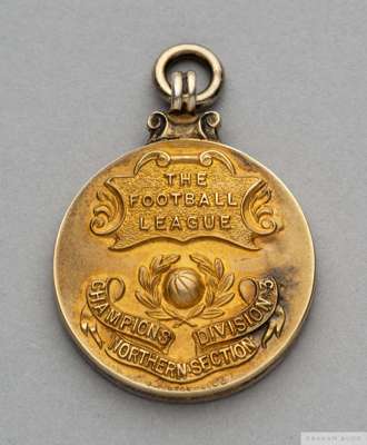 Silver-gilt 1951-52 Division 3 Northern Section League Championship Winners medal
 the obverse inscribed THE FOOTBALL LEAGUE, CHAMPIONS DIVISION 3 NOR