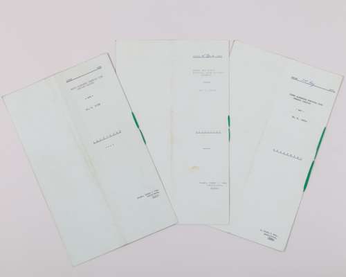 Harry Gregg three Crewe Alexandra F.C. contracts