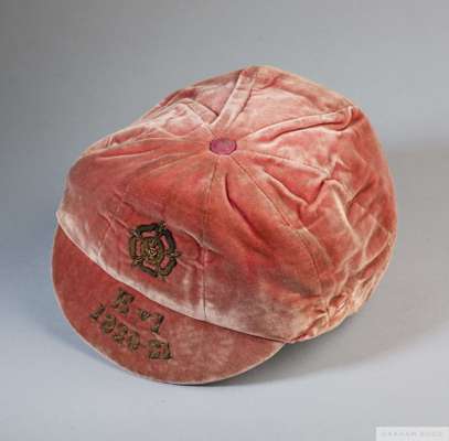 Albert Read pink England v. Ireland Amateur International cap, 1920-21

 Albert gained one full cap (see previous lot) and two Amateur caps, one v. Ir