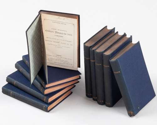John Wisden's Cricketers' Almanack for the 1880s decade