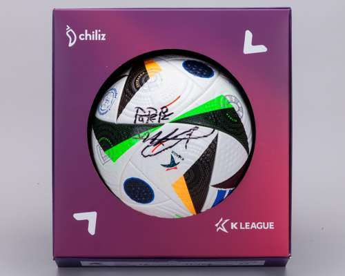 Gangwon v. Gwangju an official K-League match used ball, 2024