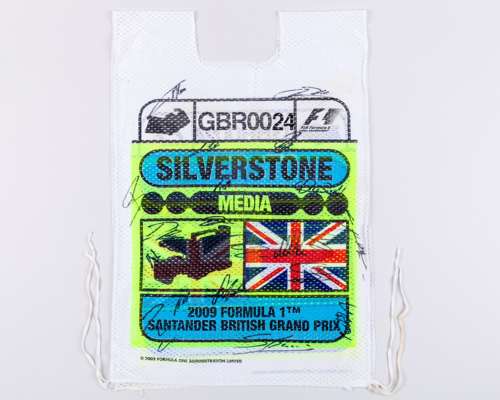 2009 British Grand Prix Signed Marshall Bib