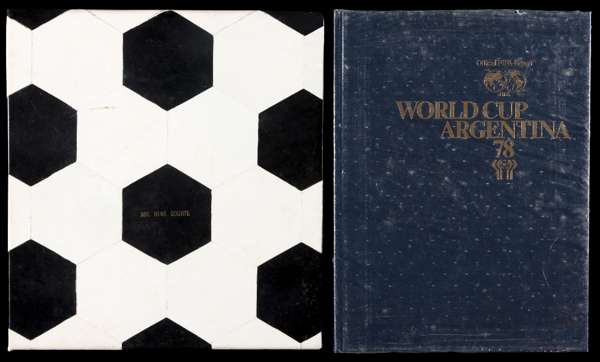 Official FIFA Report for the 1978 Argentina World Cup, still vacuum sealed and in cardboard packaging; sold together with a 1986 World Cup bid book fr