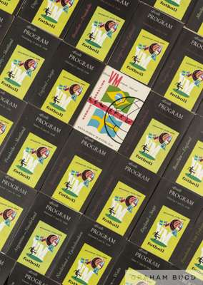 World Cup Sweden 1958 complete set of programmes for tournament