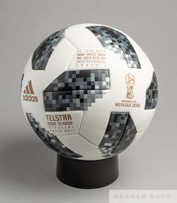 Adidas Telstar 18 FIFA World Cup 2018 Group E match ball Brazil v Costa Rica
