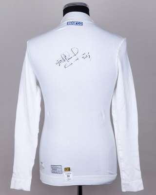 Nigel Mansell Signed 2025 Goodwood Festival of Speed Used Nomex Top
