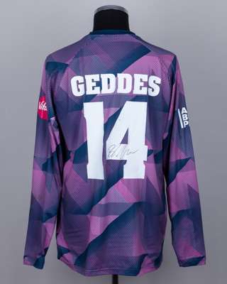 Ben Geddes Middlesex CCC No.14 match worn shirt vs Surrey (T20 Blast, Lords)