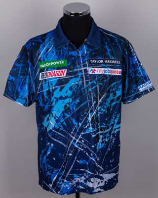 Luke Humphries Round 2 match-worn shirt, 2025/26 PDC World Darts Championship