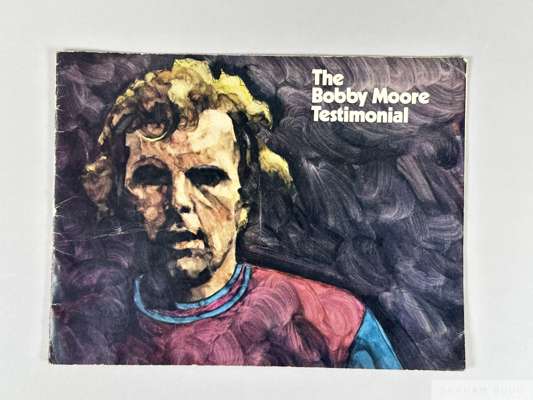 West Ham United v. Celtic, Bobby Moore Testimonial match programme, 16th November 1970
 the programme autographed by thirteen Celtic player and manage