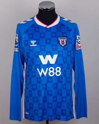 Wilson Isidor blue No18 Sunderland long-sleeved shirt