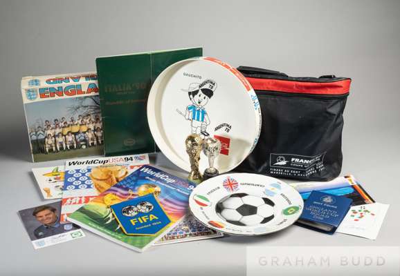 Miscellany of World Cup memorabilia 1978 to 2006