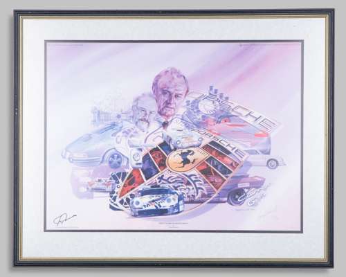 “Fifty Years of Excellence” Limited Edition Framed Signed Print by Craig Warwick